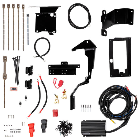 ARB/REDARC - Zusatzbatterie Halterung - Ford Ranger / VW Amarok (ab 2023-) - inkl. Kabelsatz - GPC-Offroad