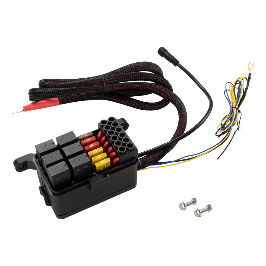 ARB Relay Box Incl. 6 RELAYS 30 AMP &amp; 6 Blade Fuses (Mixed)