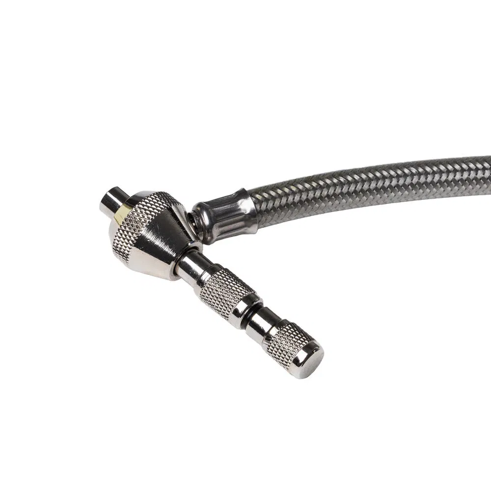 ARB tire pressure gauge with quick release function, bar/PSI, 0-4 bar