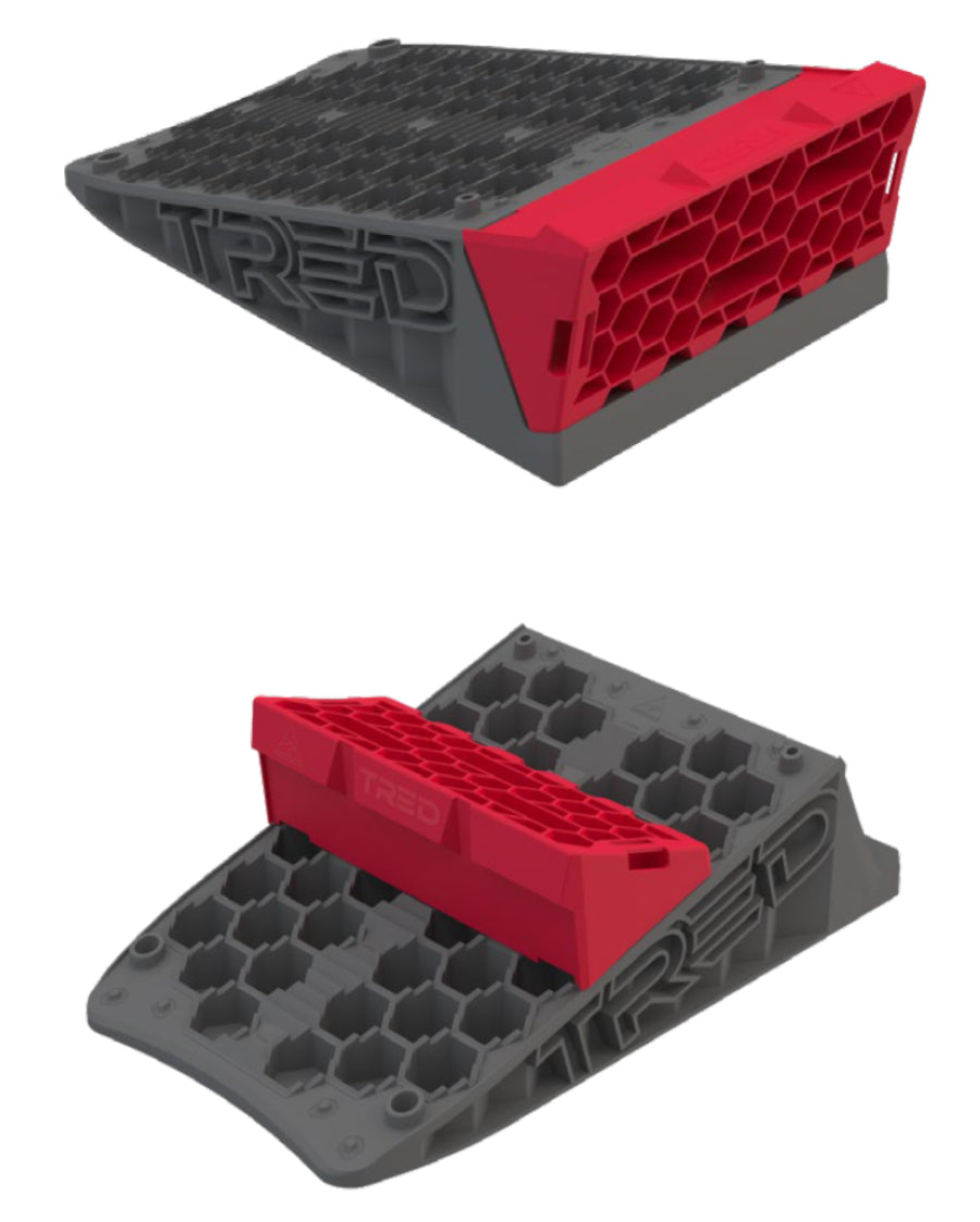 ARB TRED GT Nivellierpaket grau/rot - GPC-Offroad