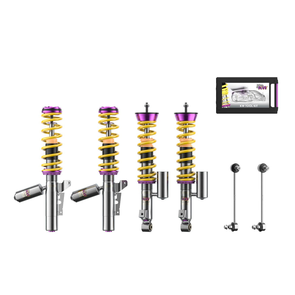 KW Suspensions - V3 Safari Höherlegungsfahrwerk (Stufenlos einstellbar) - Porsche 911 (996)