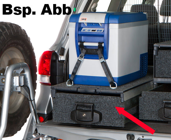 ARB OUTBACK Modular Schublade mit Auszug, grau - GPC-Offroad