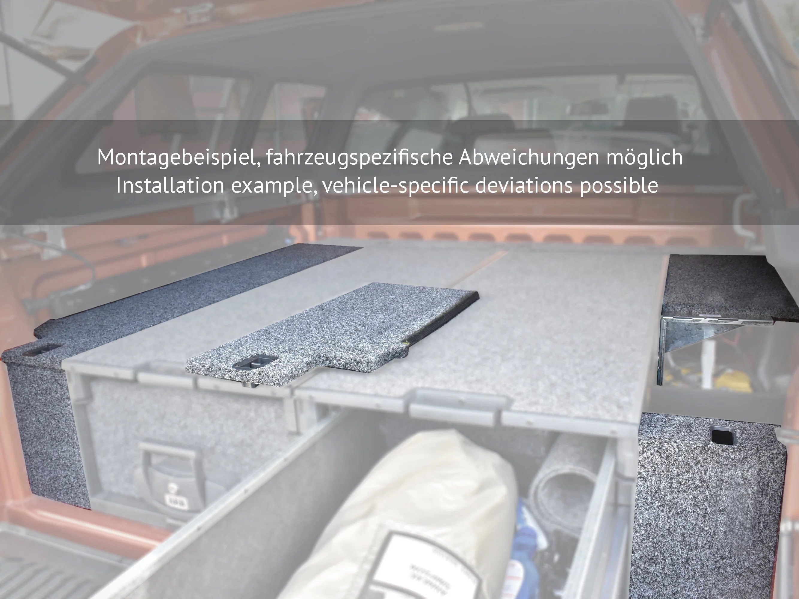 Abdeckung Outback Schublade seitlich Toyota Hilux REVO (2015-2026), Doppelkabine