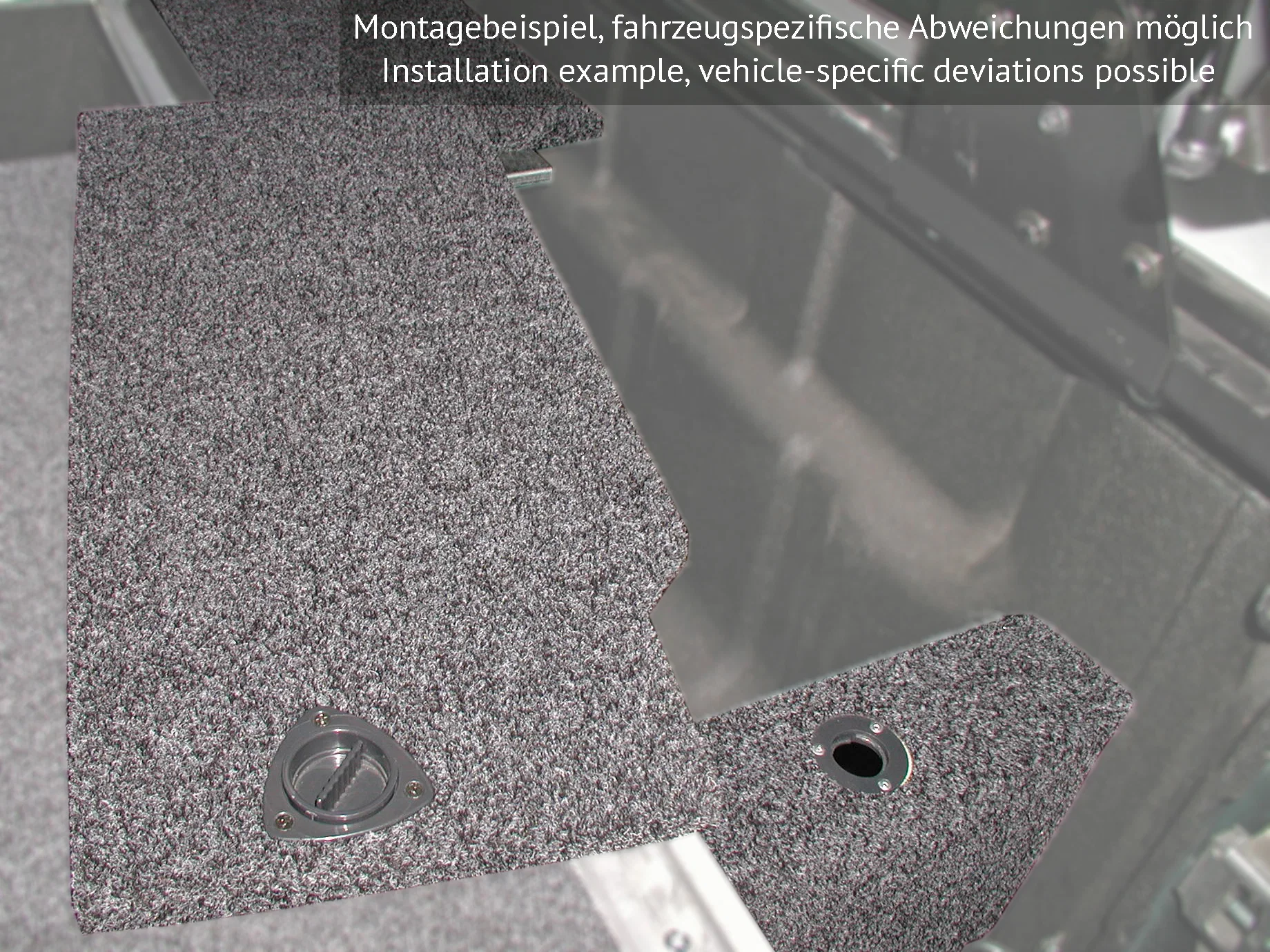Abdeckung Outback Schublade seitlich Toyota Hilux REVO (2015-2026), Doppelkabine
