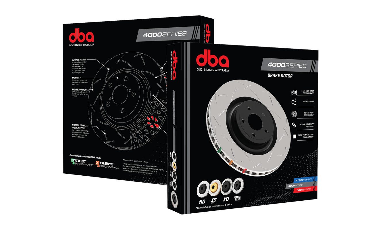 DBA Performance Brakes - Ford F150 4WD (ab 2010-) - 4000 Serie Bremsscheiben Set - T3 (Vorne)