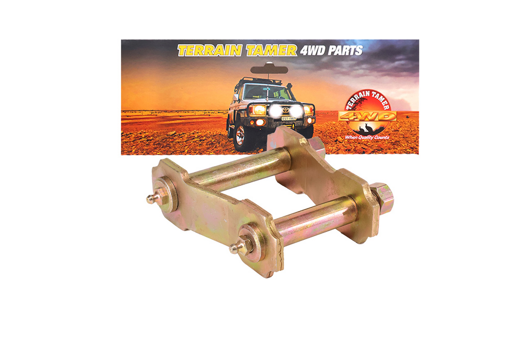 TerrainTamer Schmierbare Schäkel (Set 2St.) für Blattfeder Hinten für Ford Ranger 2006-2011