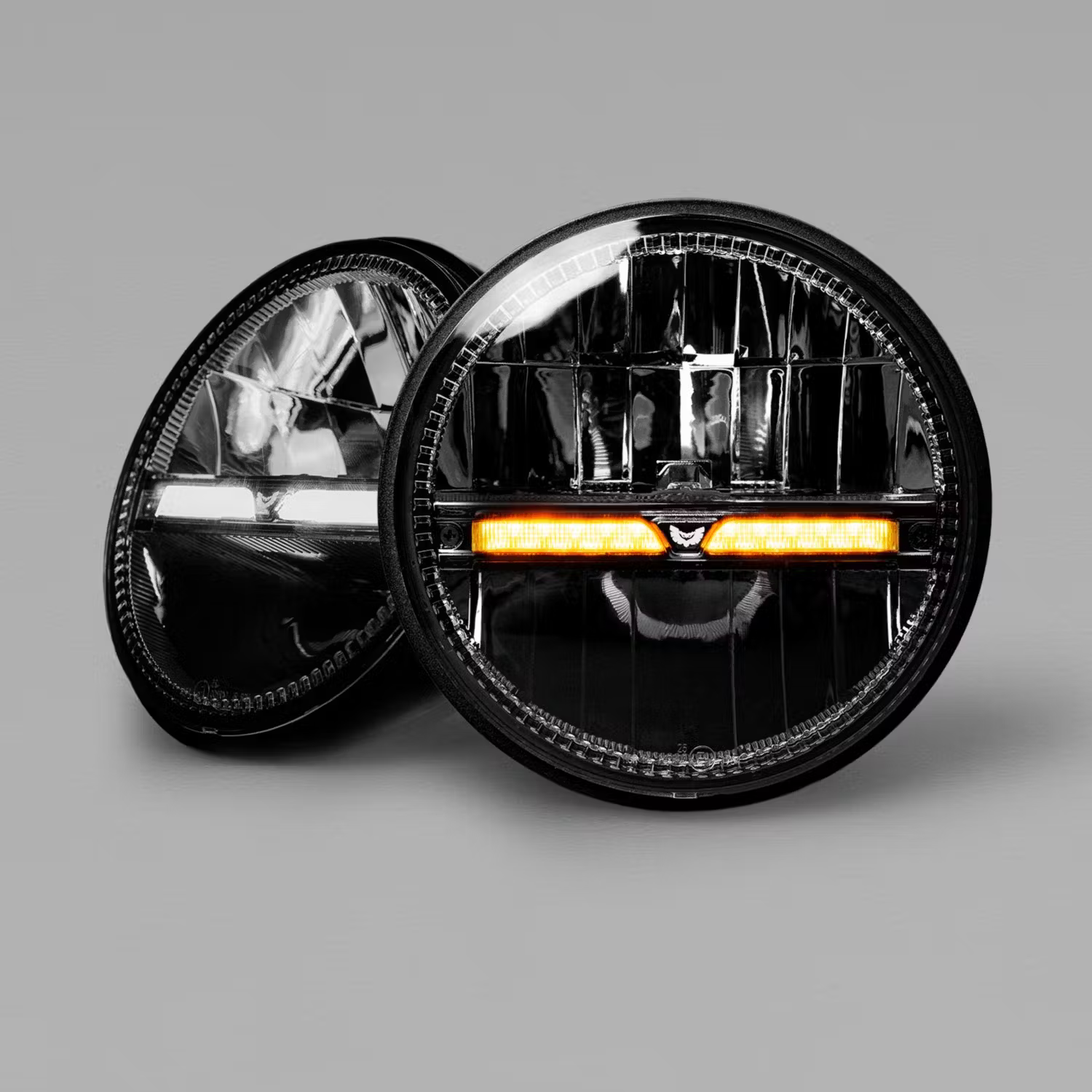 STEDI Homage 7" Black incl. indicators &amp; daytime running lights (5700K)