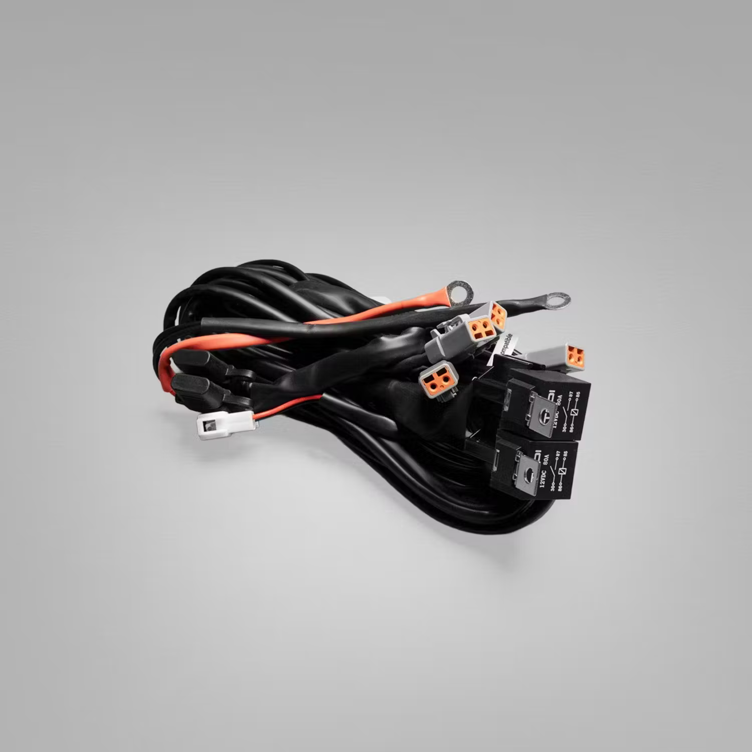 STEDI Plug and Play Quad Fernlicht-Kabelbaum (DT-P) - 4 Anschlüsse, 2 Relais - GPC-Offroad