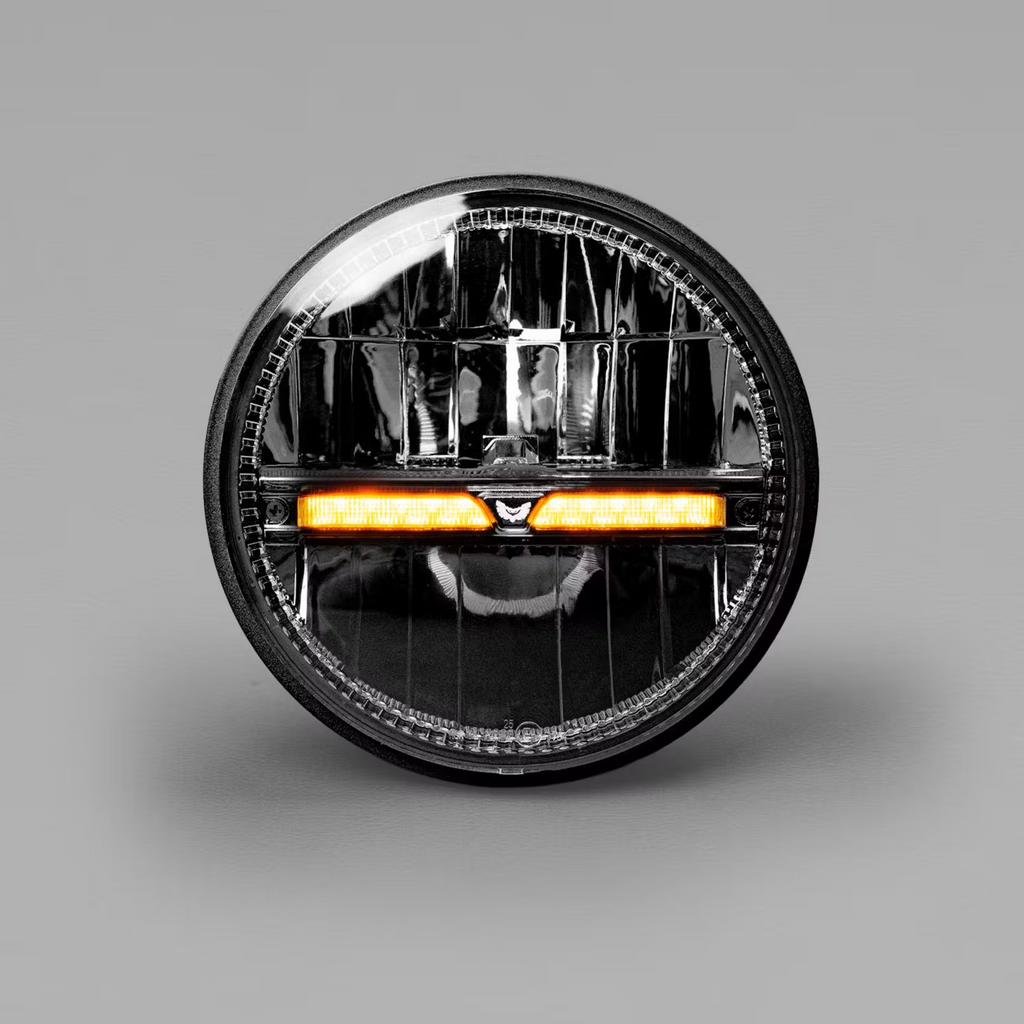 STEDI Homage 7" Black inkl. Blinker & Tagfahrlicht (5700K)