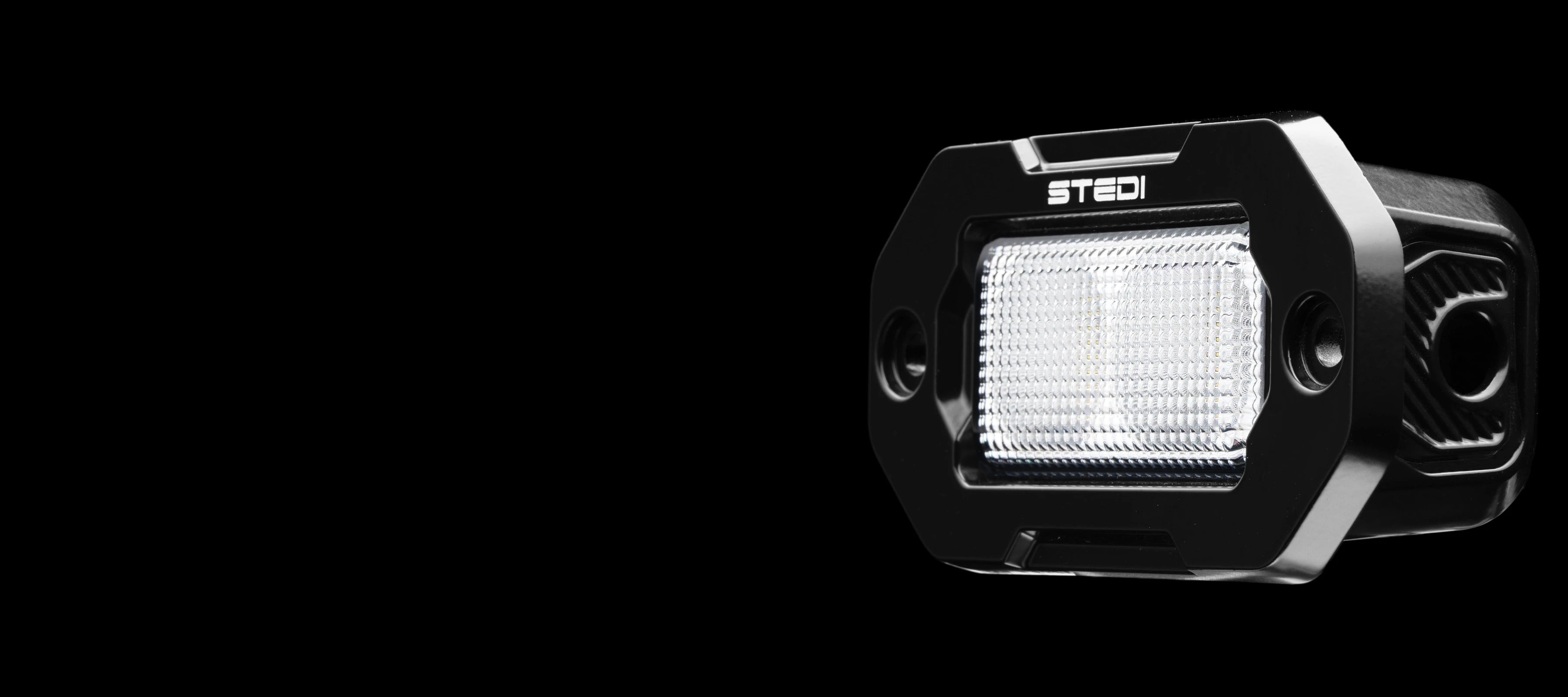 STEDI G2 Black FLUSH Work LED - GPC-Offroad