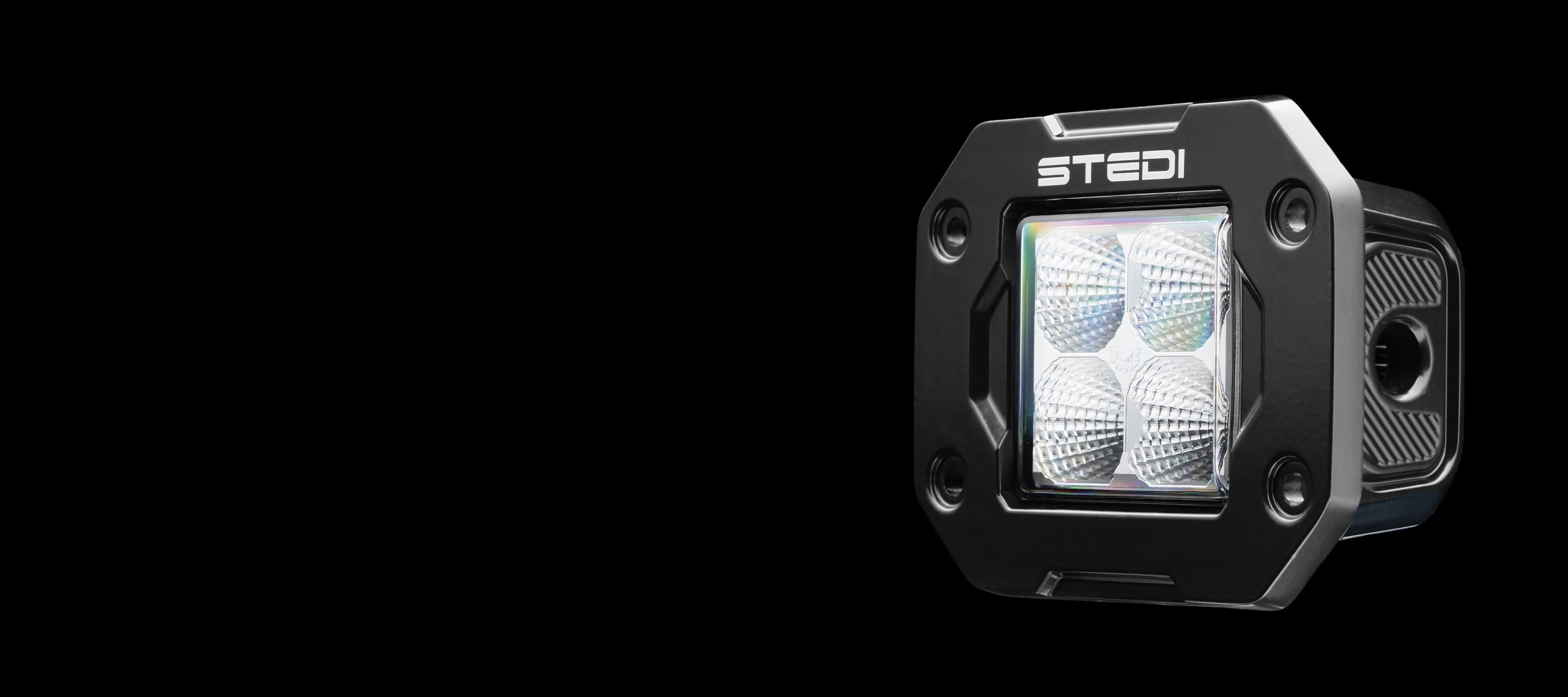 STEDI G4 Black FLUSH Work LED - GPC-Offroad