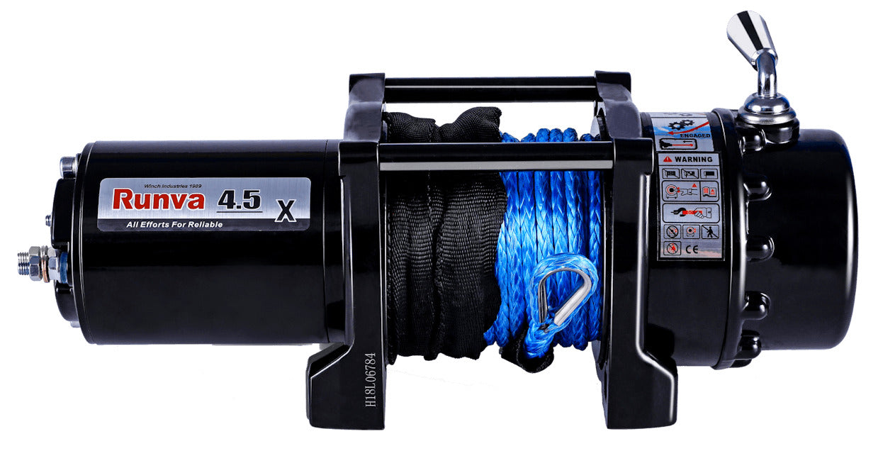 Runva - 4.5X 12V mit Syntethic Seil, inkl. Zubehör - GPC-Offroad