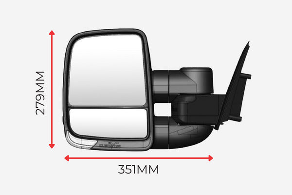 ClearView Rückspiegel Heavy Duty Toyota Hilux N90 (ab 2025+) - NEXT GEN