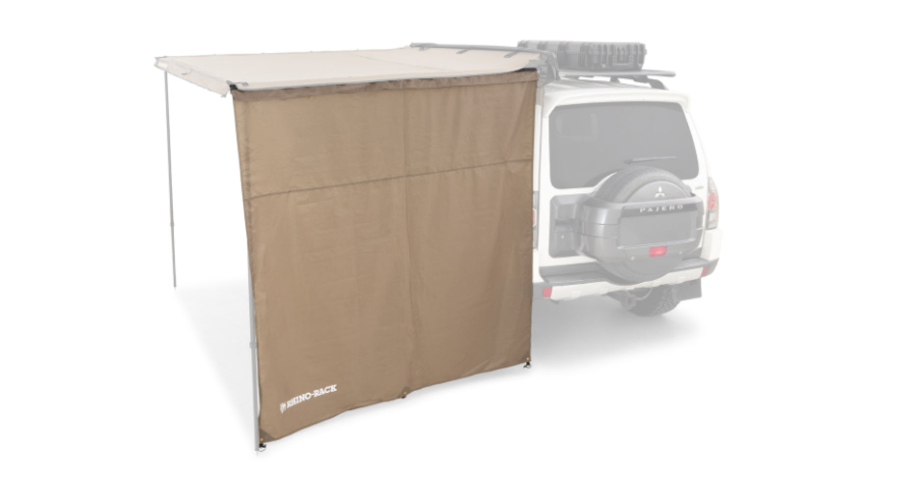 Rhino Rack Seitenteil für Sunseeker 2.0m & 2.5m Markisen o. Frontteil 2m - GPC-Offroad