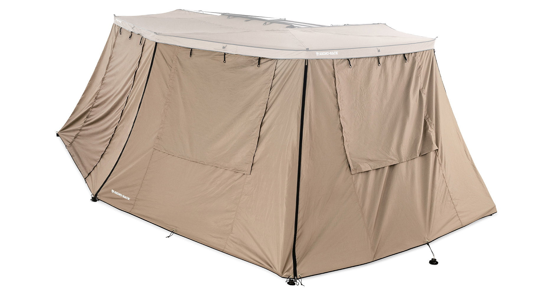 Rhino Rack Seitenteil Kit für Batwing 270 freitragende Markise, Linke Seite - GPC-Offroad