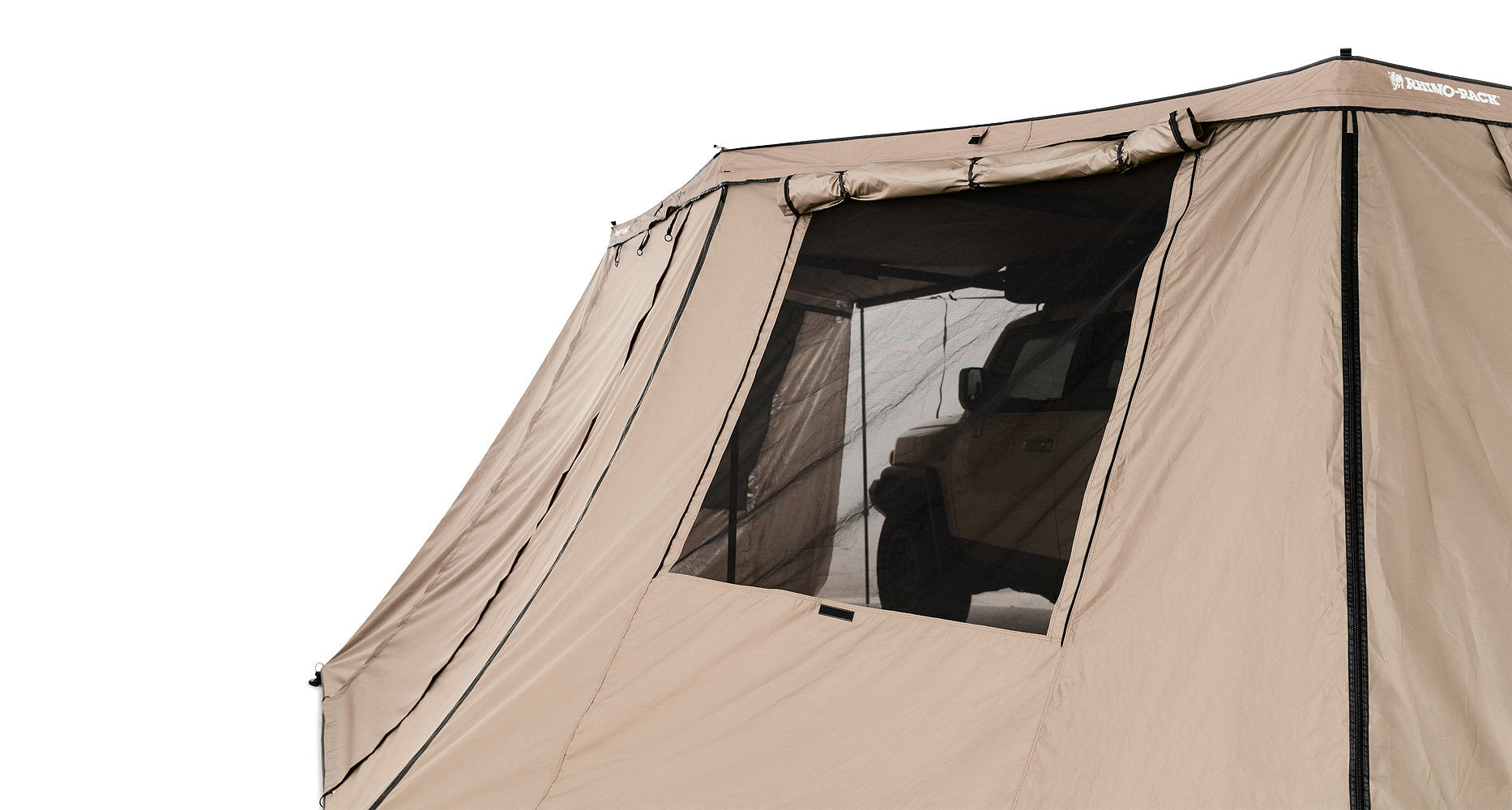 Rhino Rack Seitenteil Kit für Batwing 270 freitragende Markise, Linke Seite - GPC-Offroad