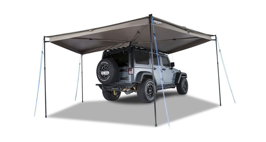 Rhino Rack Batwing Markise, Rechte Seite, mit "STOW IT"