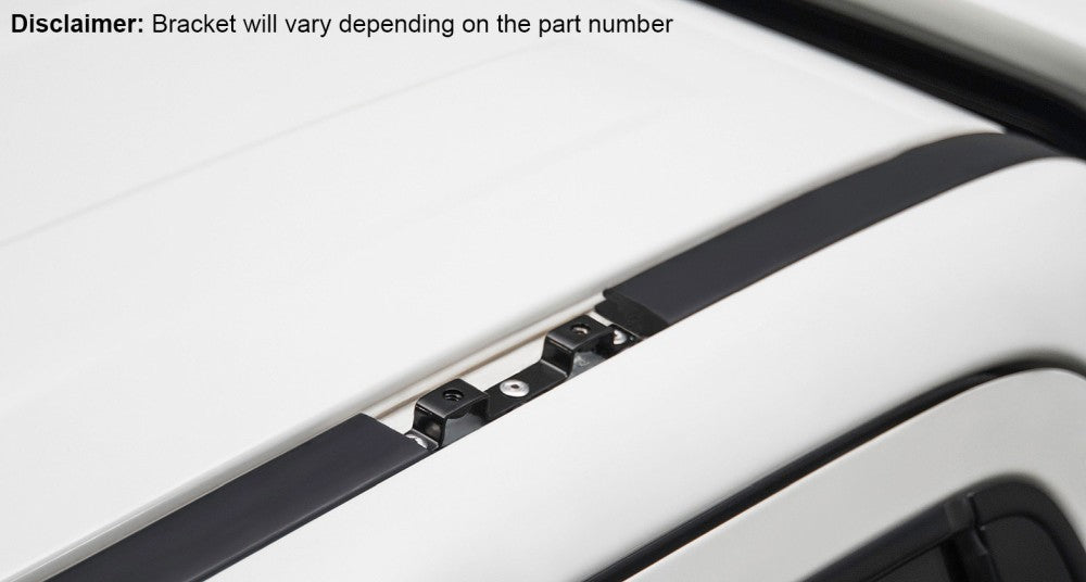 Rhino-Rack HD crossbars (2 pcs.) for (Dodge) RAM 1500/2500/3500 GEN.4 - Black - incl. mounting kit