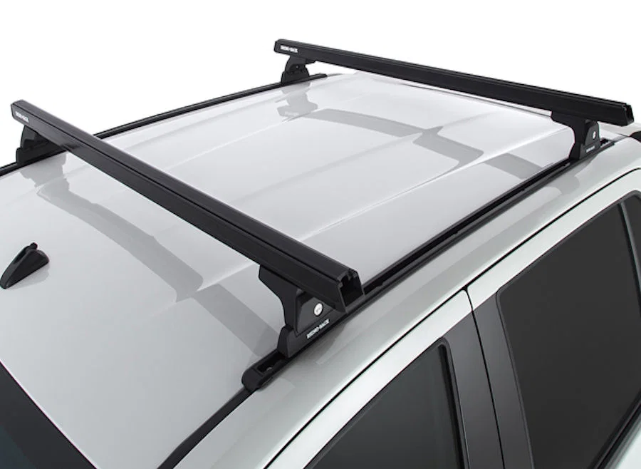 Rhino Rack HD Querträger 1250mm - Toyota Hilux Doka (2016-2025) - inkl. Schienen+RLT600 (2 Stk.)