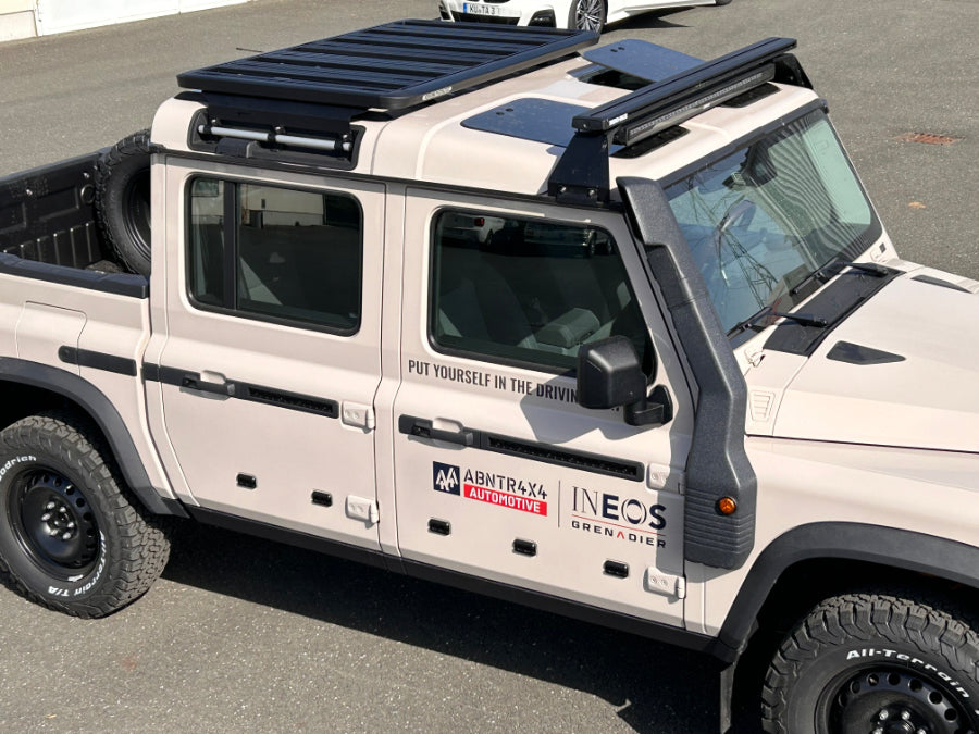 Rhino Rack Pioneer 6 Platform - Ineos Grenadier Quartermaster - 900x43