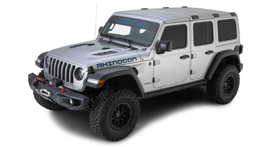 Jeep JL Wrangler RHINO-RACK™ Plattform Pioneer(NG)1828X1426mm inkl. Backbone+RCL