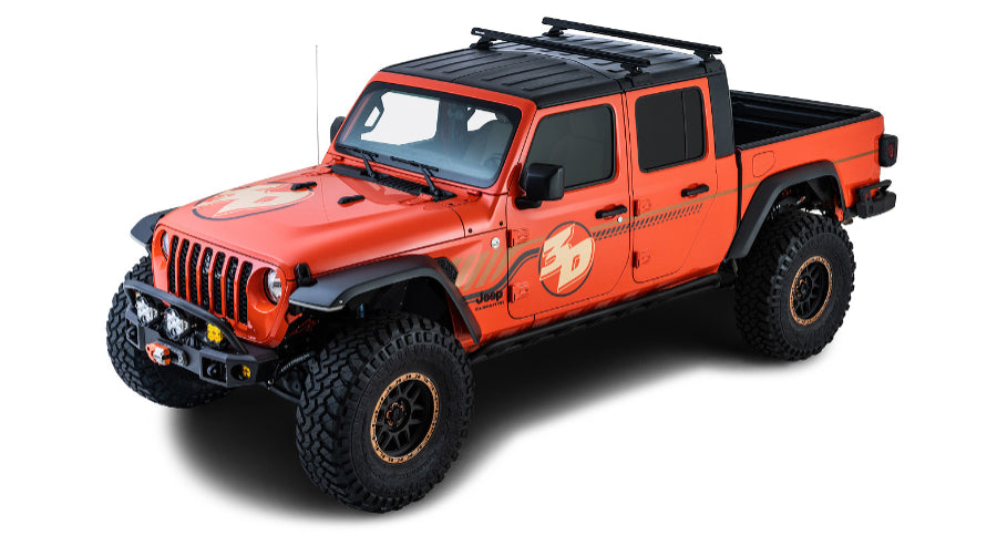 Jeep JT Gladiator RHINO-RACK™ HD Träger 1500mm, Backbone+RCL4