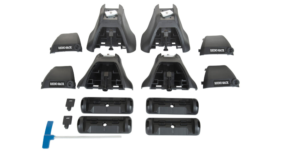 Ford Ranger & Raptor & VW Amarok (ab 2023-) RHINO-RACK™ HD Querträger inkl. Klemmsystem