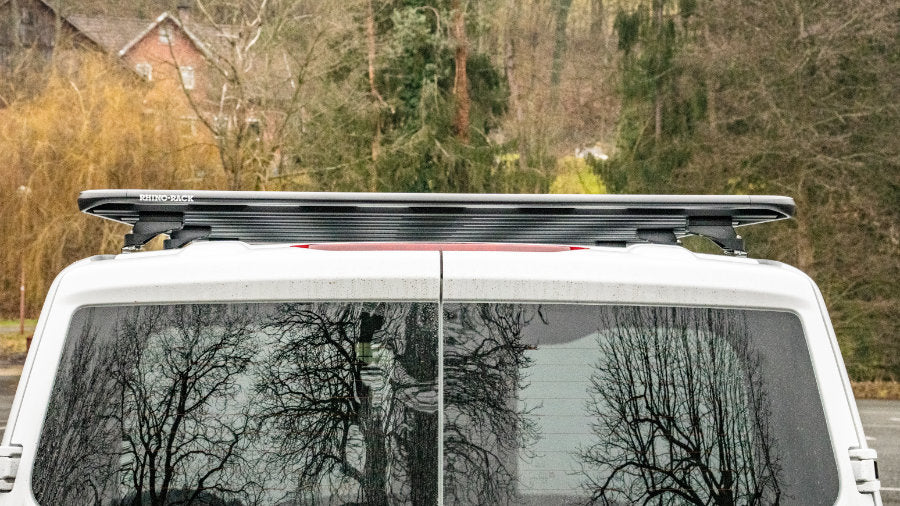 Rhino Rack Pioneer 6 Plattform (2700x1472mm) - Ford Transit Custom & VW T7 inkl. RLTP-Fußkit