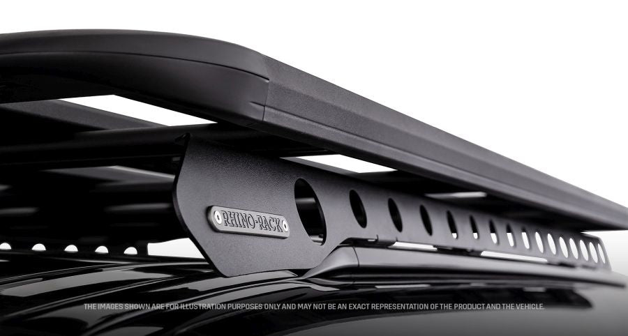 Land Rover New Defender ab 2020- (130; m. Reling) - Rhino Rack Pioneer 6 Plattform (2100x1240mm) inkl. Backbone