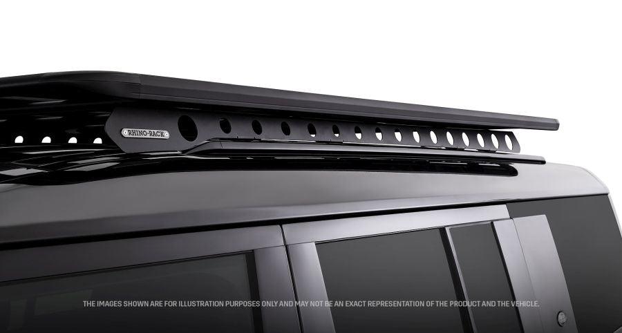 Land Rover New Defender ab 2020- (130; m. Reling) - Rhino Rack Pioneer 6 Plattform (2100x1240mm) inkl. Backbone - GPC-Offroad