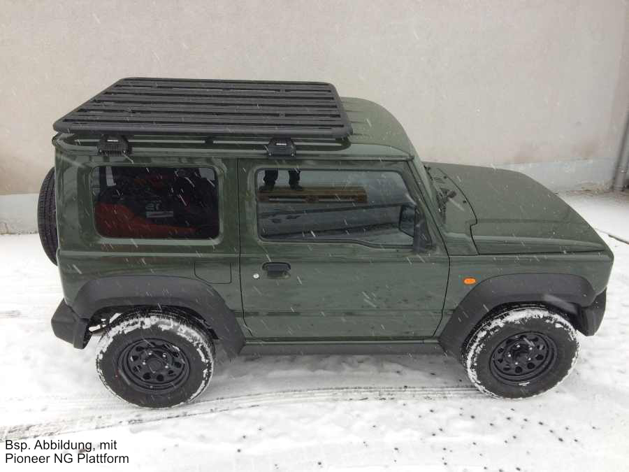 Suzuki Jimny (GJ,HJ ab 2018-) RHINO-RACK™  Plattform Pioneer 6 1500X1380 inkl. RL110S2