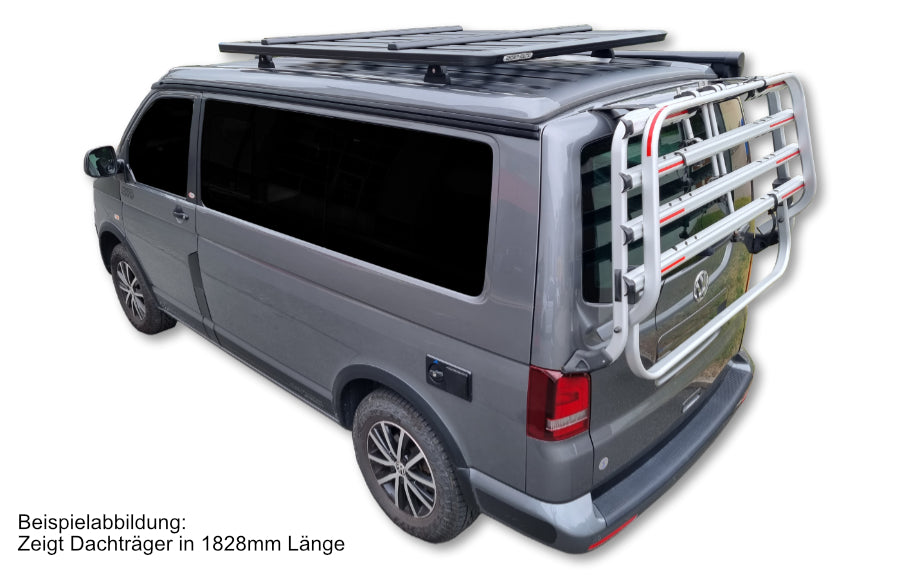 VW Bus T6 California RHINO-RACK™ Plattform Pioneer(NG)1528X1426mm inkl. RLT600 Fusskit für C-Schienen - GPC-Offroad