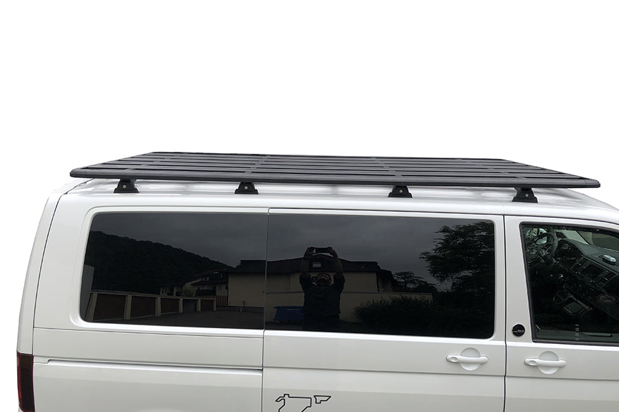 VW Bus T5/T6 RHINO-RACK™ Plattform Pioneer(NG)2728X1465mm inkl. RLT600 Fußkit für Fixpunkte