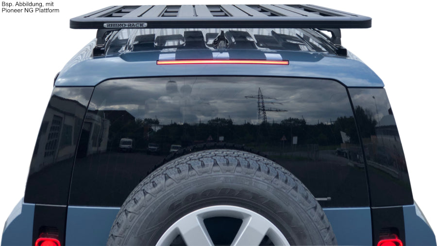 Land Rover New Defender ab 2020- (90 & 110) - Rhino Rack Pioneer 6 Plattform (1500x1240mm) inkl. RLT600 Fußkit - GPC-Offroad