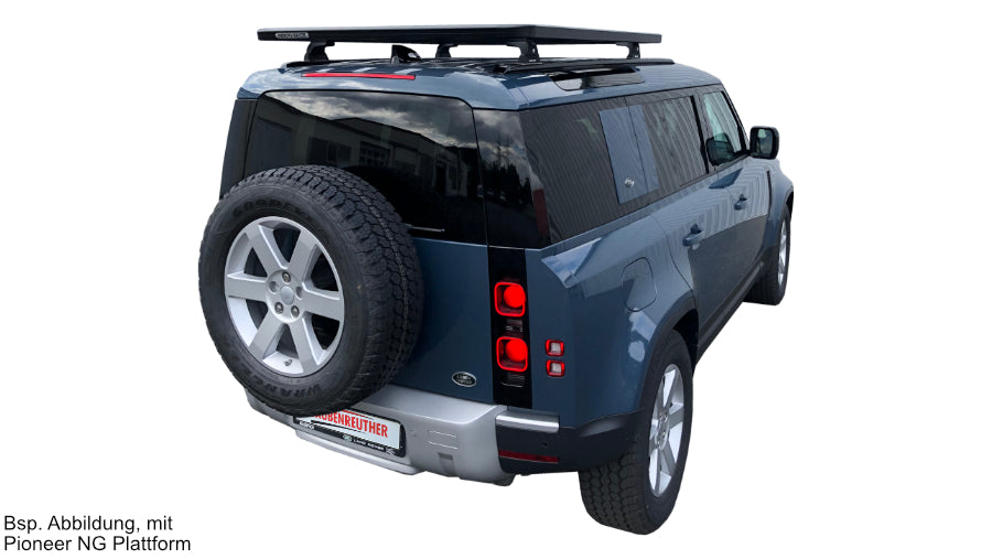 Land Rover New Defender ab 2020- (90 & 110) - Rhino Rack Pioneer 6 Plattform (1500x1240mm) inkl. RLT600 Fußkit - GPC-Offroad