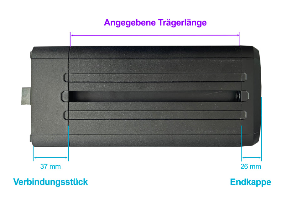 Rhino-Rack Reconn-Deck Querträger - 1650mm - Schwarz