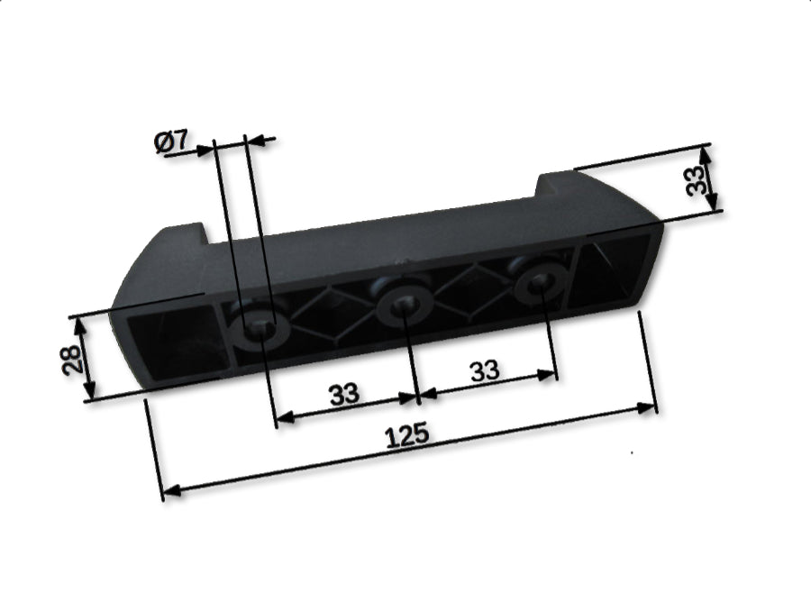 RHINO-RACK™  RLT600 Fusskit mit Schnellverschluss