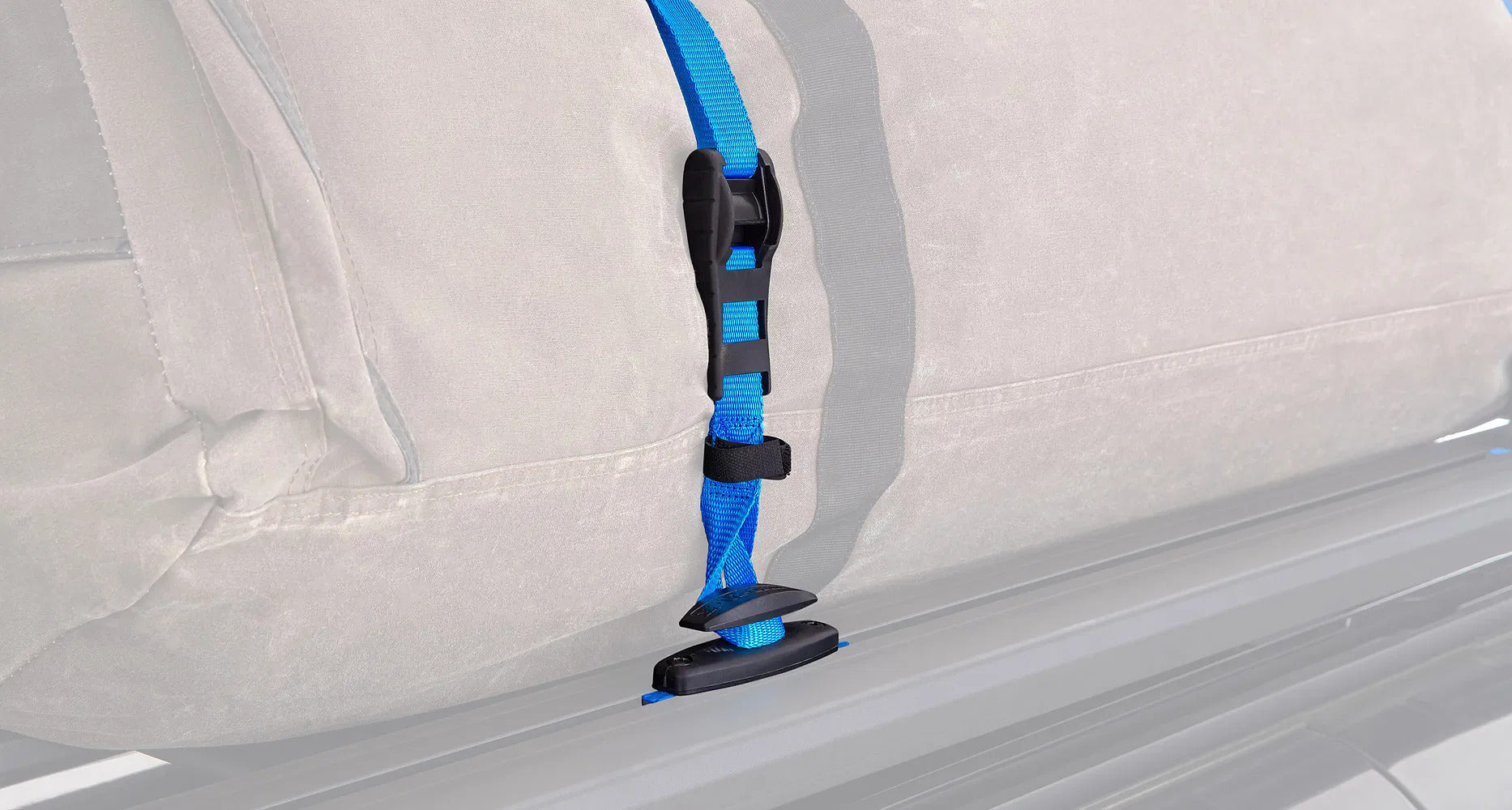 Rhino Rack Zurrgurt Paar, Klemmschloß mit Gummischutz & Zwifloc, 2,2m lang - GPC-Offroad