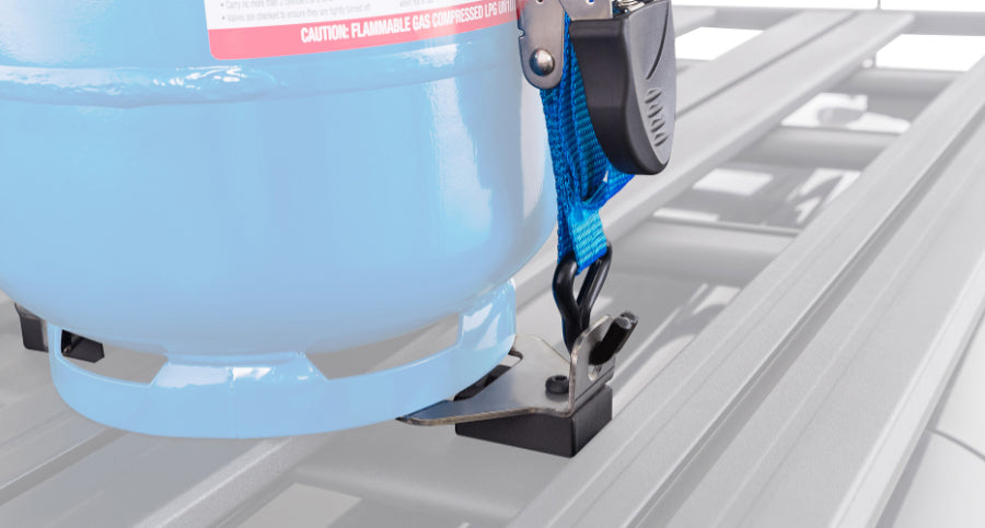 Rhino Rack gas bottle holder (4KG) with Zwifloc