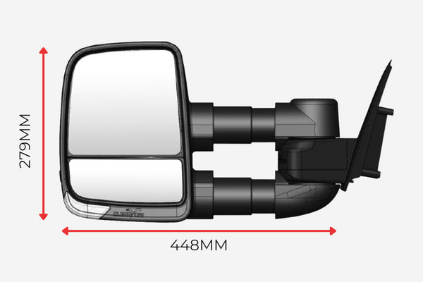 ClearView Rückspiegel Heavy Duty Toyota Hilux N90 (ab 2025+) - NEXT GEN