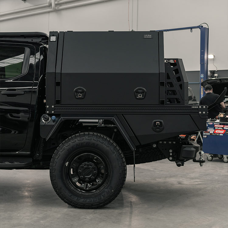 TUS-Offroad - DR2 - 1200mm (2 Klappen) Abnehmbares Canopy