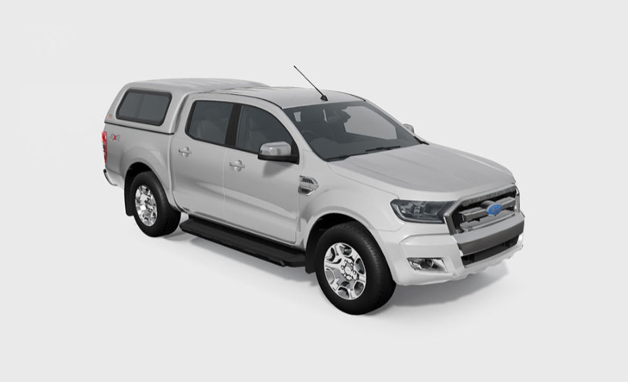 ARB Hardtop für Ford Ranger '12-'23 DoubleCap, Flach+Glatt