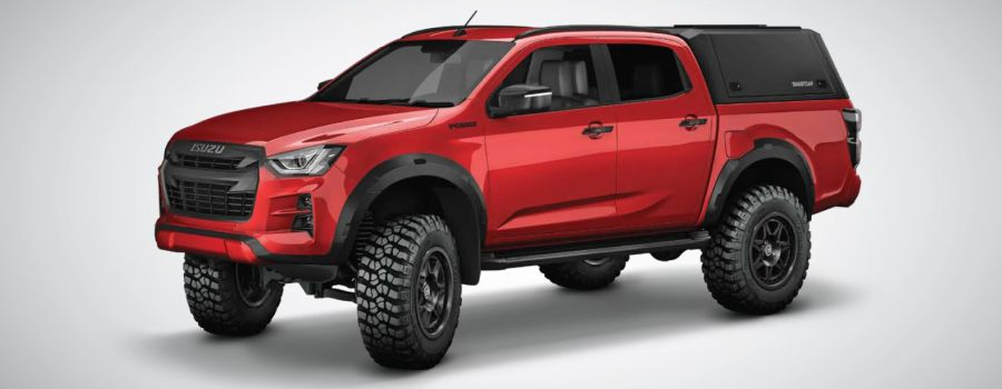 RSI EVO ADVENTURE Edelstahl Hardtop - Isuzu Dmax (2022+) - Schwarz Matt