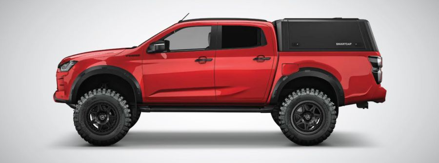 RSI EVO ADVENTURE Edelstahl Hardtop - Isuzu Dmax (2022+) - Schwarz Matt