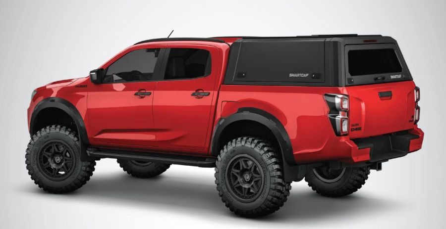 RSI EVO ADVENTURE Edelstahl Hardtop - Isuzu Dmax (2022+) - Schwarz Matt