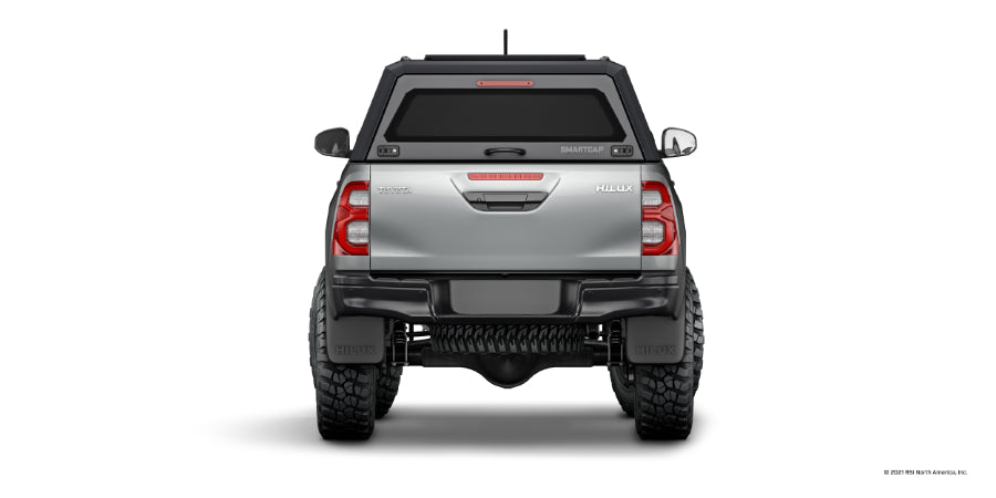 RSI EVO Adventure Edelstahl Hardtop - Toyota Hilux DoKa (2015-) - Schwarz Matt - GPC-Offroad