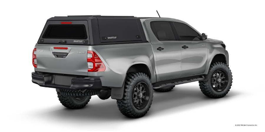 RSI EVO Adventure Edelstahl Hardtop - Toyota Hilux DoKa (2015-) - Schwarz Matt - GPC-Offroad