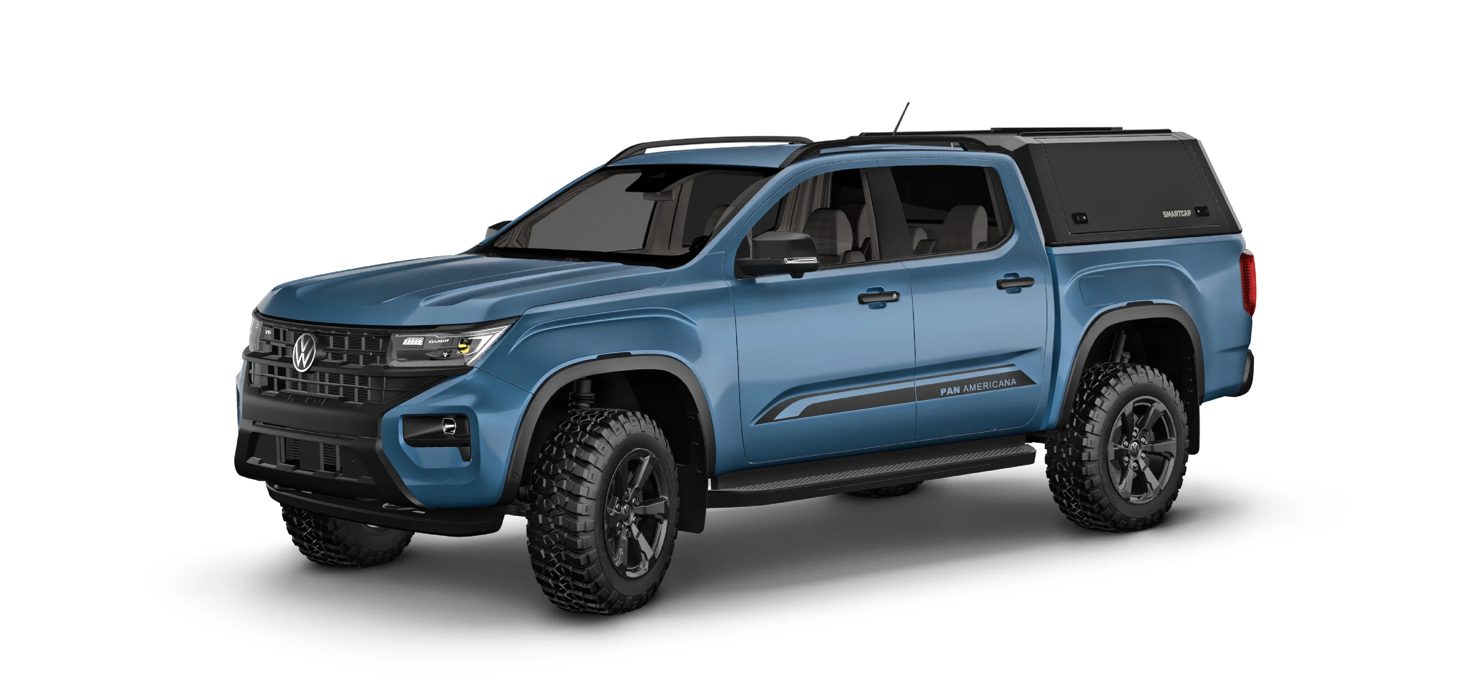 RSI Evo Adventure Edelstahl Hardtop - VW Amarok (ab 2023-) - Mattschwarz