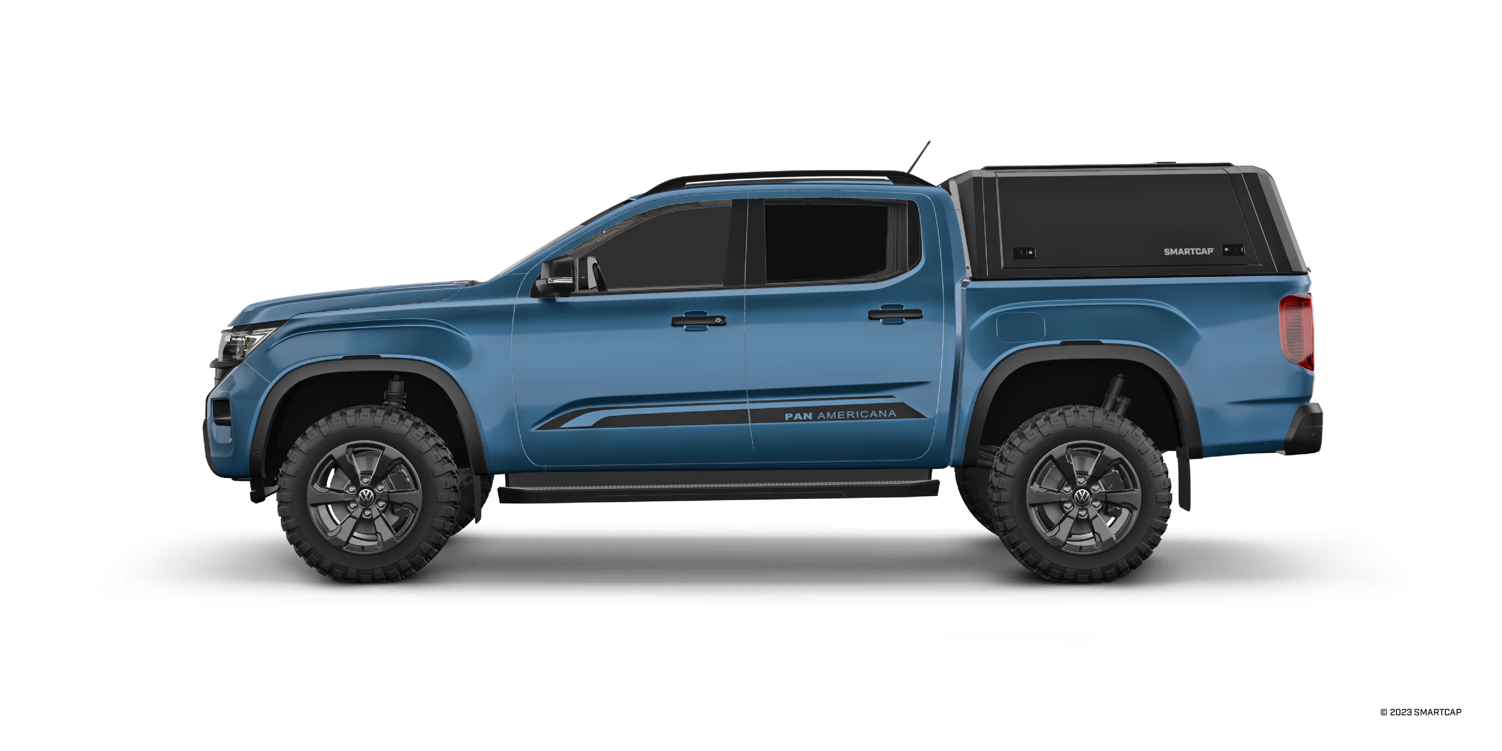 RSI Evo Adventure Edelstahl Hardtop - VW Amarok (ab 2023-) - Mattschwarz