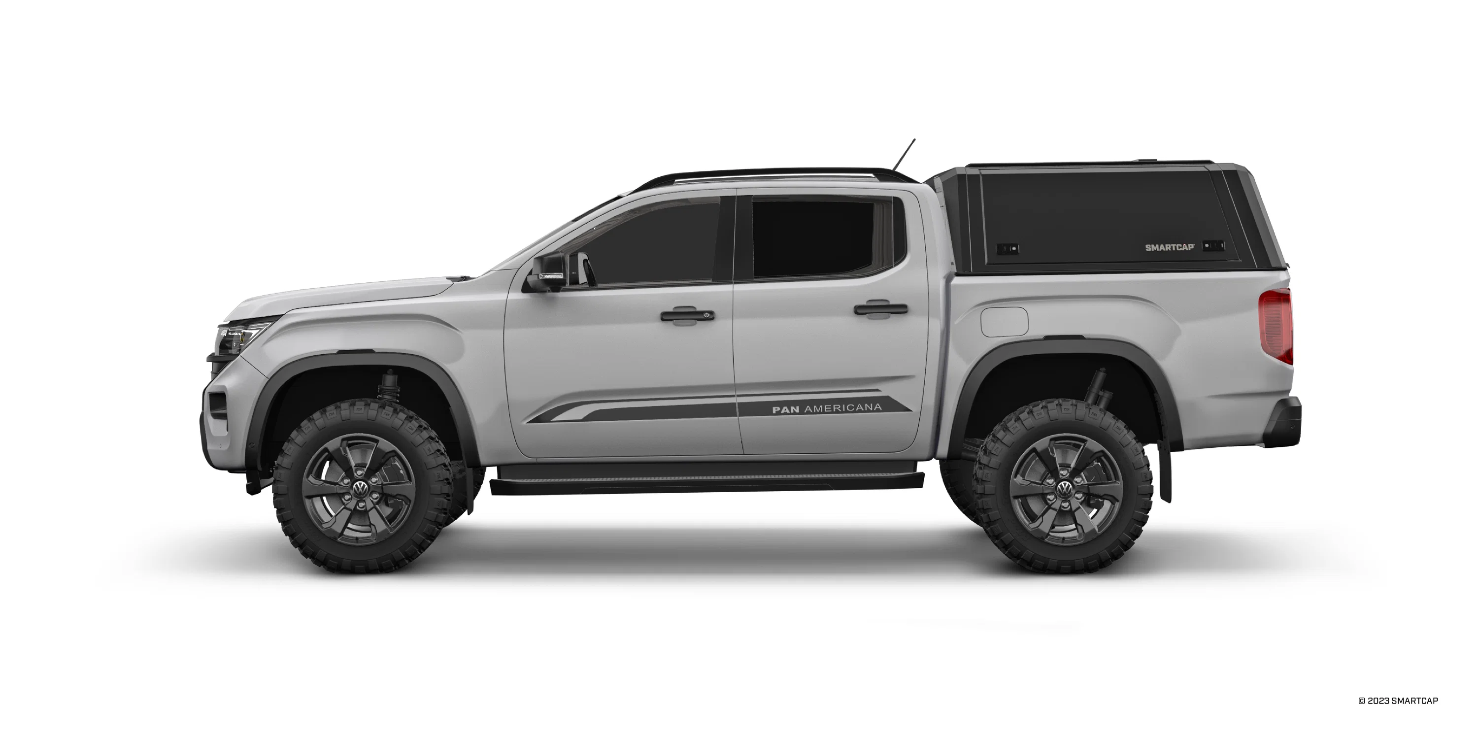 RSI Evo Defender Edelstahl Hardtop - VW Amarok (ab 2023-) - Mattschwarz